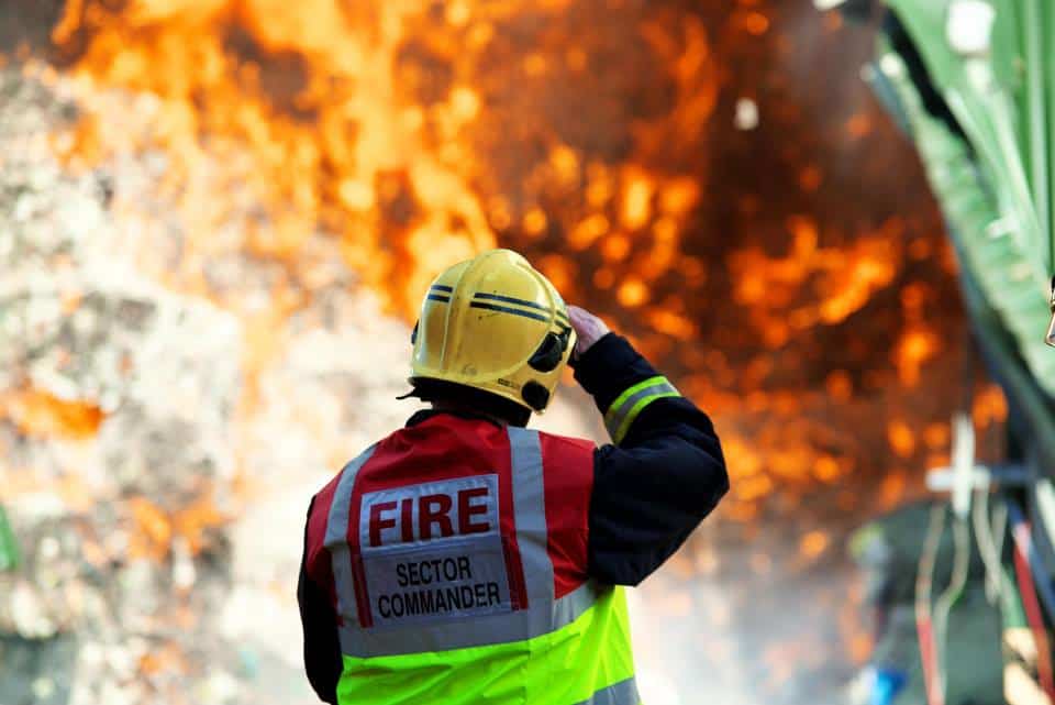 Mounting premiums have been blamed on a number of serious fires in the waste sector (credit: Greater Manchester Fire & Rescue Service) 